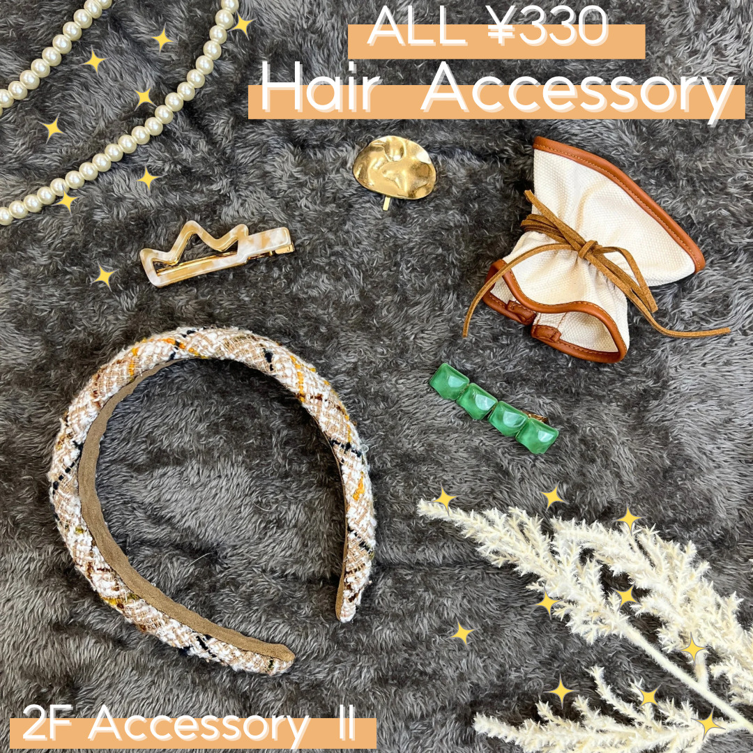 🧡ALL ¥330🧡プチプラHair Accessory🎀✨