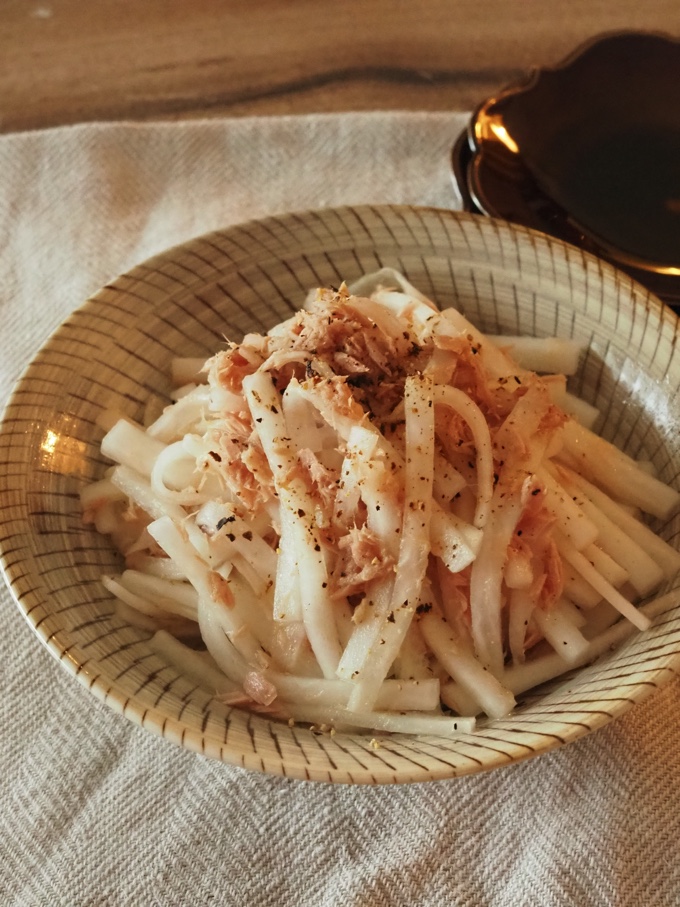 大根とツナの無限サラダ