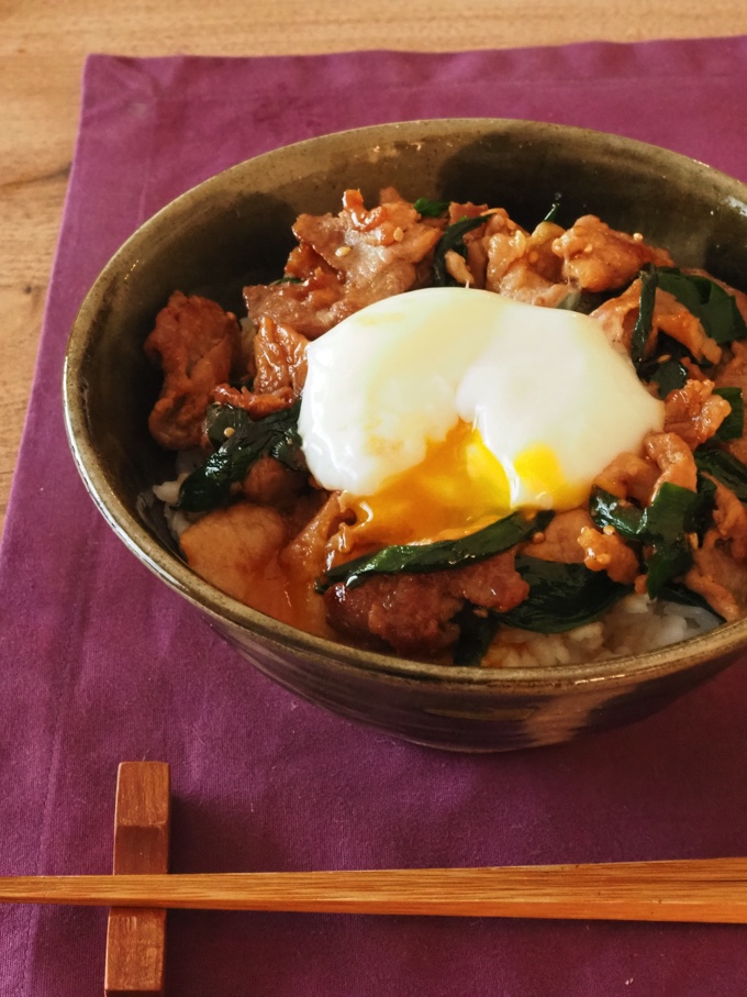 こってりスタミナ豚丼