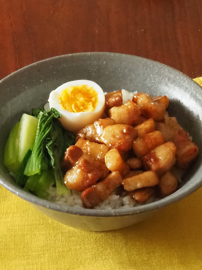 甘辛豚肉のルーロー飯