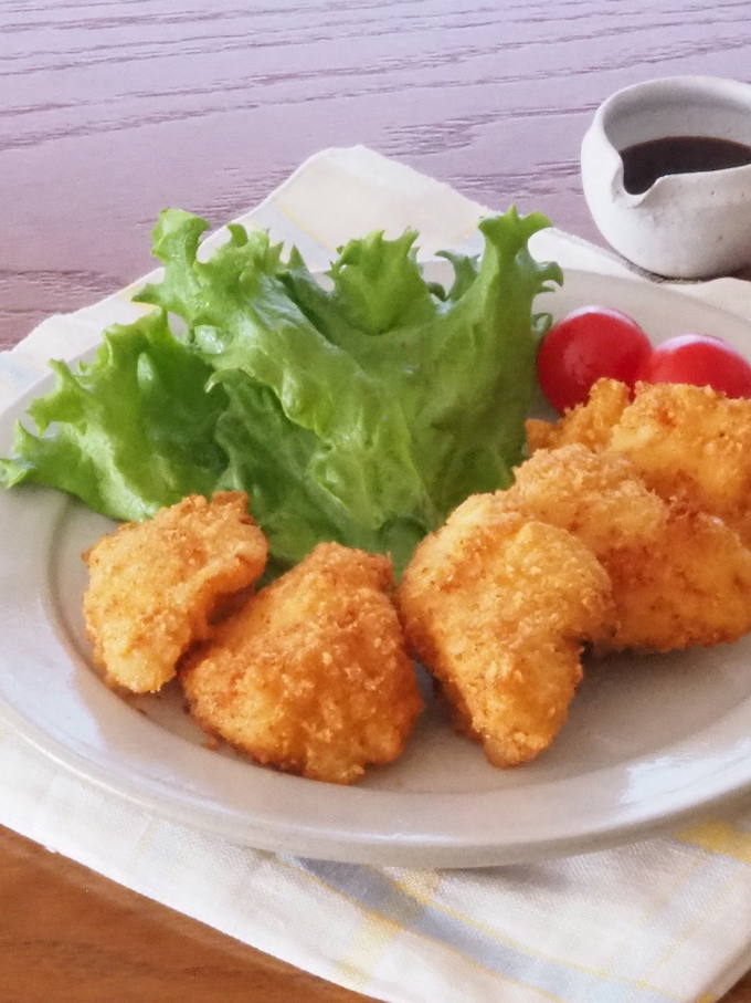 鶏むねでヘルシーチキンカツ