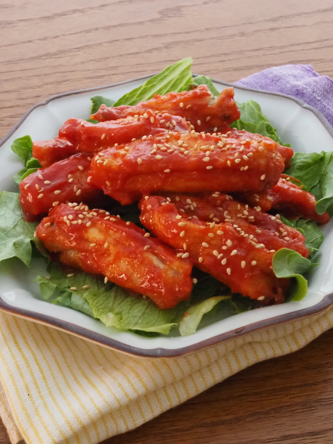 手羽中で時短！ヤンニョムチキン