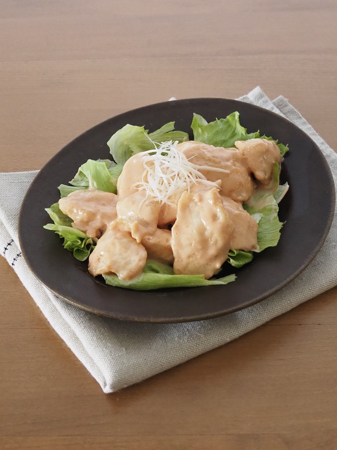 ささみDE簡単エビマヨ風