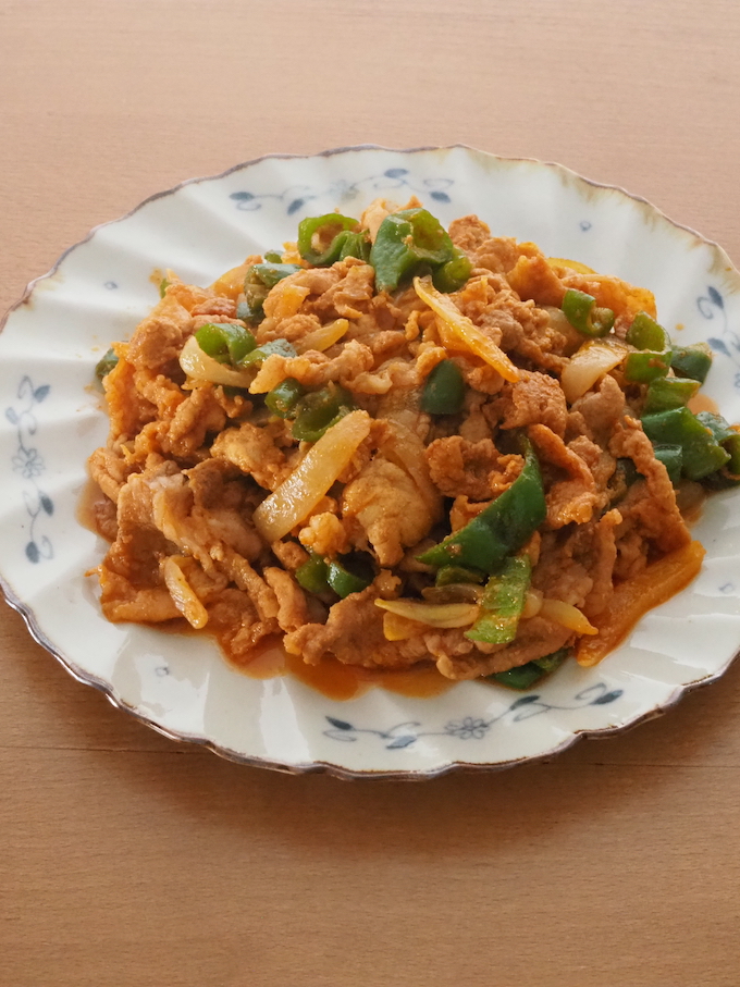 【下味冷凍】豚と野菜のコチュジャン炒め