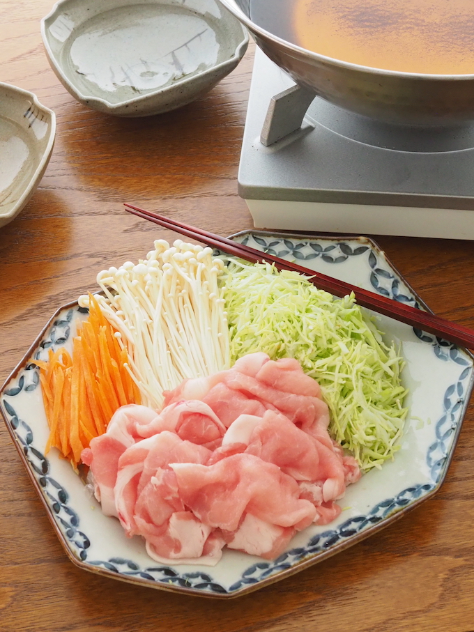やさしい味わいの出汁しゃぶ鍋