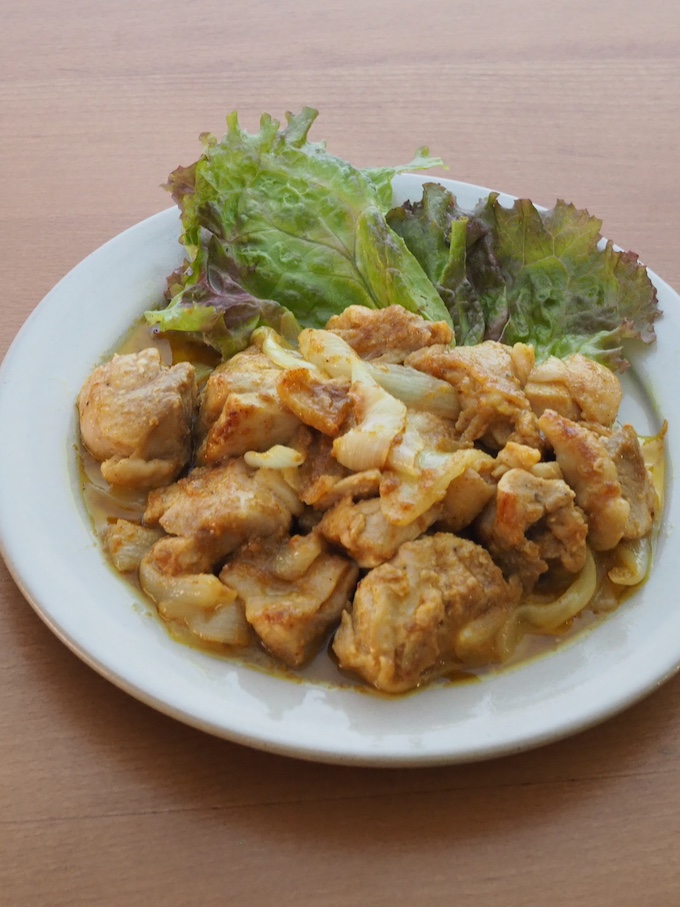 【下味冷凍】チキンのカレーマヨ焼き