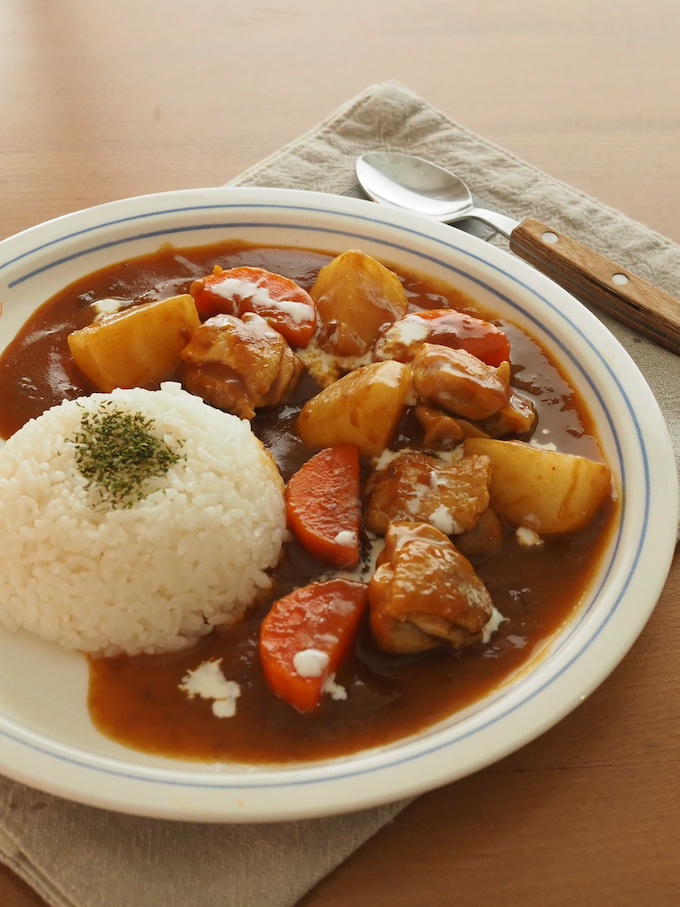 たっぷりかぶの冬野菜カレー