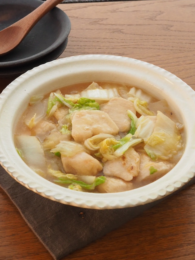 鶏むねと白菜のとろとろ煮