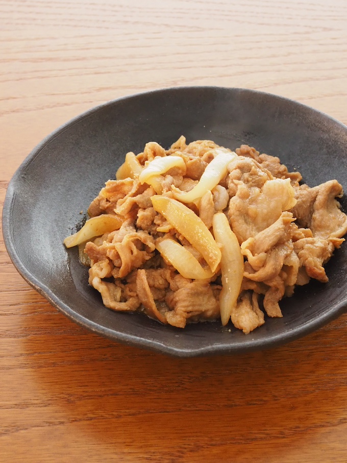 【下味冷凍】豚と玉ねぎのオイマヨ炒め
