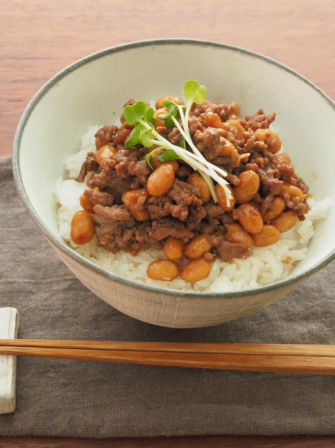 超時短！納豆そぼろ丼