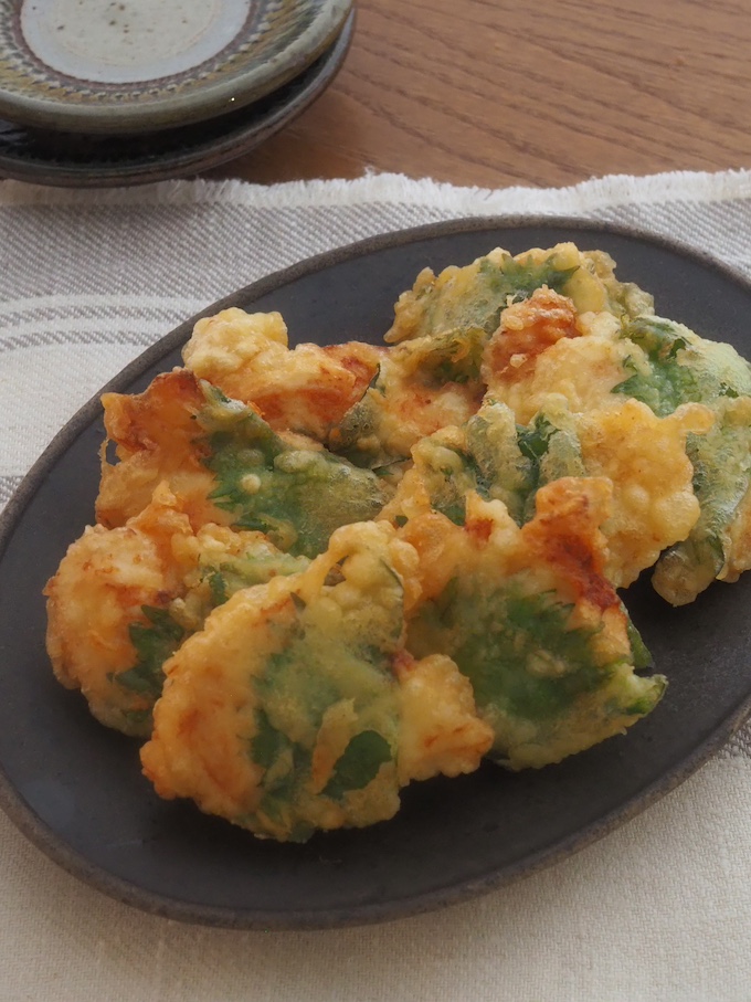 サクサクしそ巻き鶏天