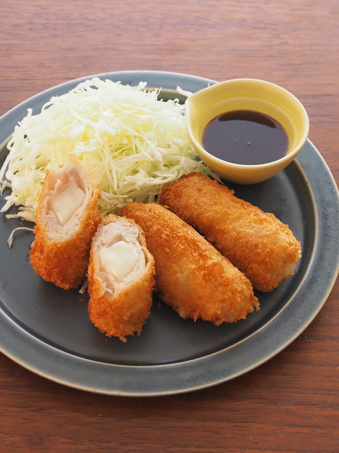 豚肉と餅のサクサクフライ