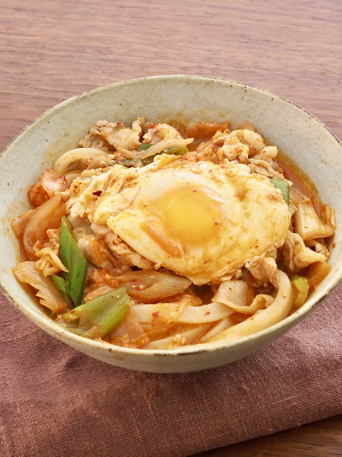 旨辛豚バラキムチうどん