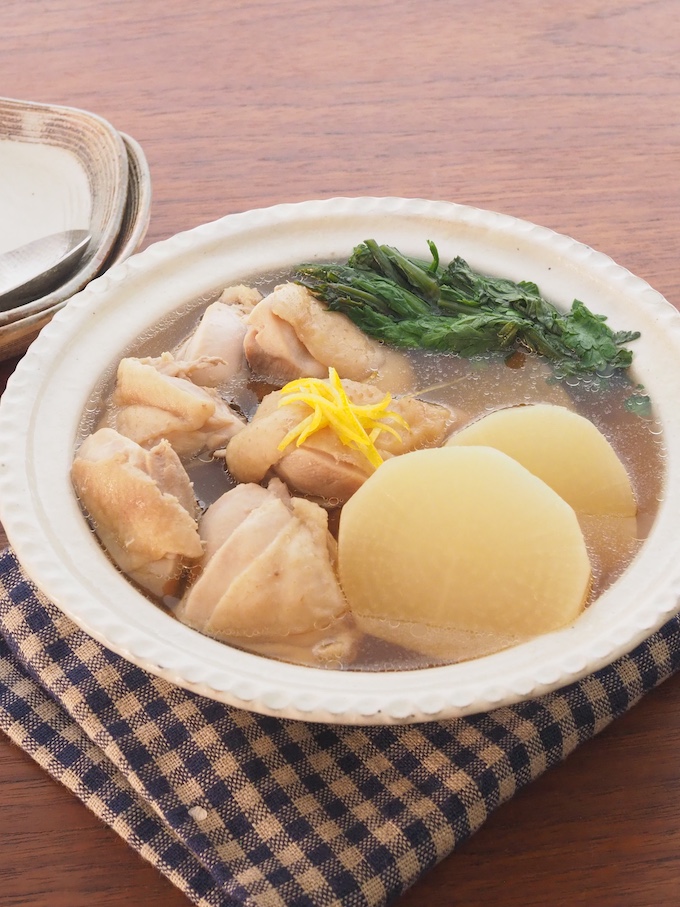 鶏肉としみしみ大根のコトコト煮