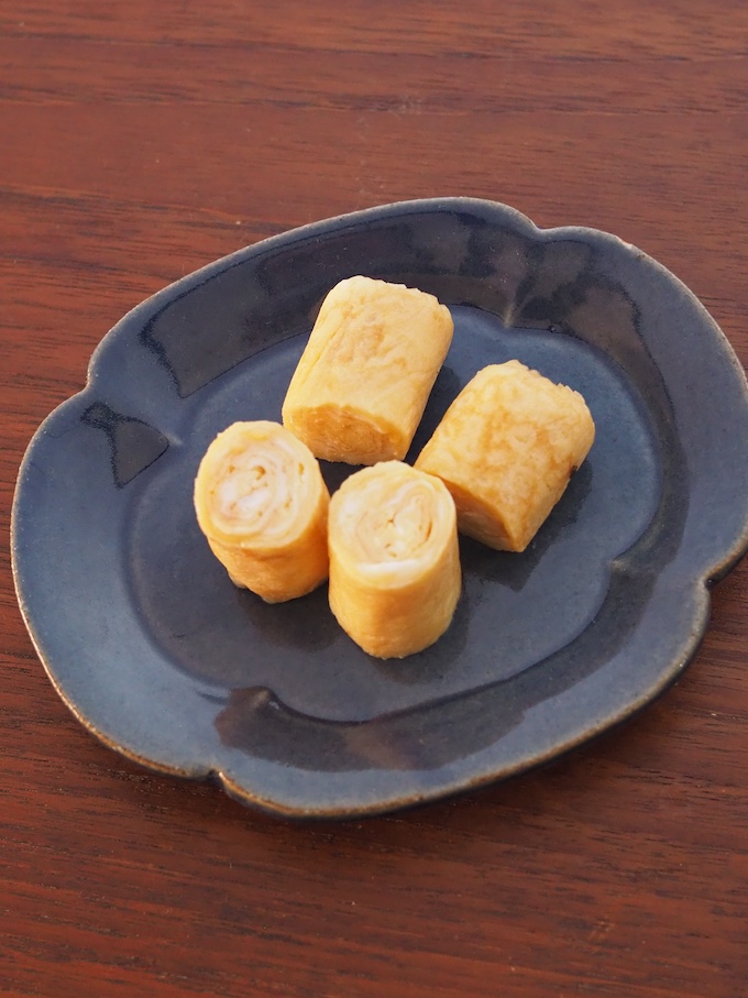 お弁当にもぴったり！くるくる卵焼き