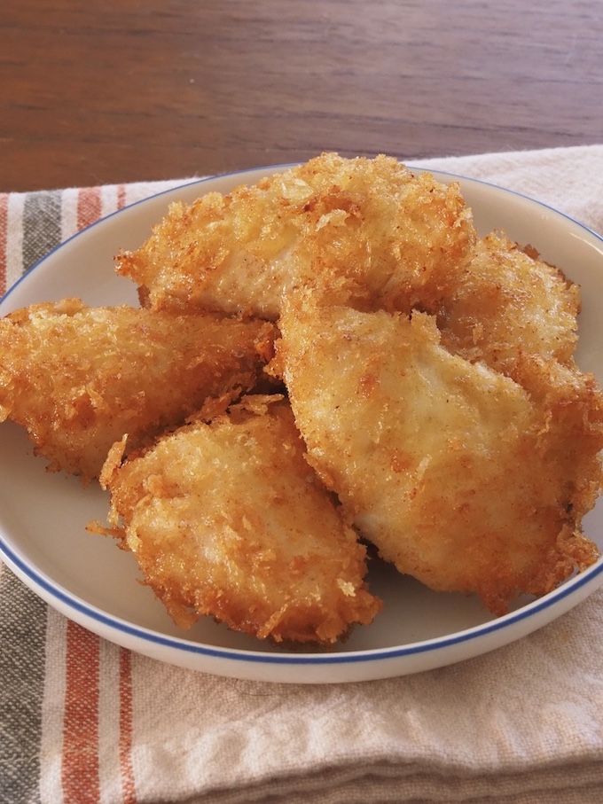 【お弁当おかず】ささみのカレーマヨフライ
