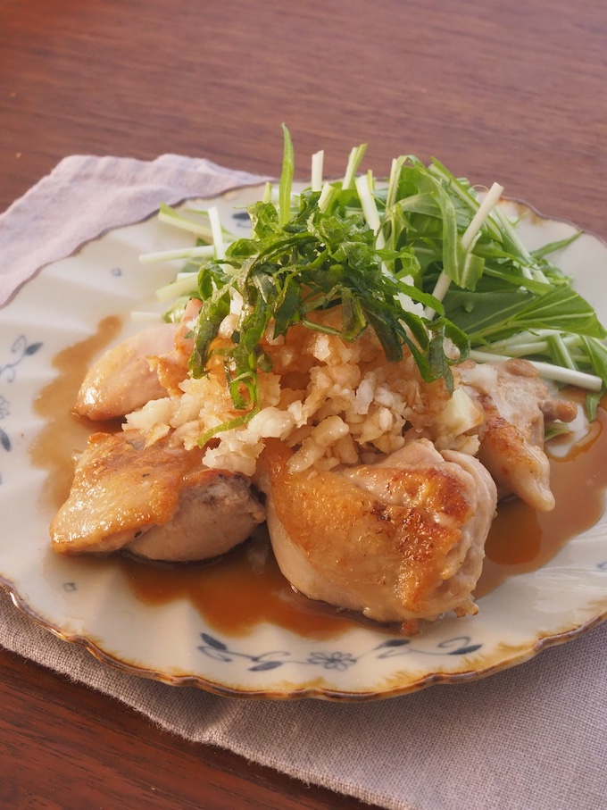 さっぱりおいしい！チキンソテー