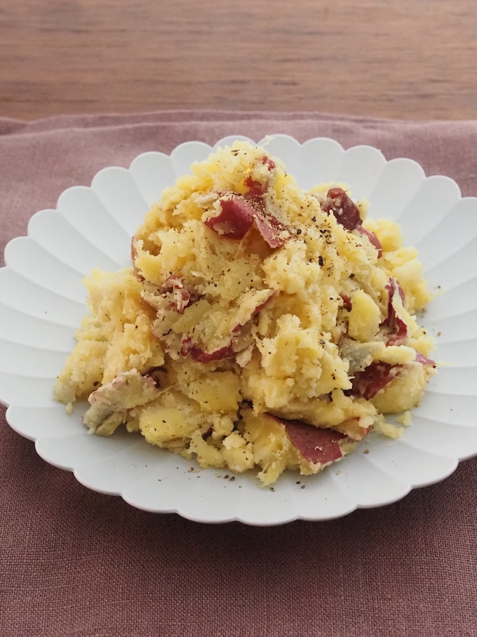 さつまいものデリ風チーズサラダ