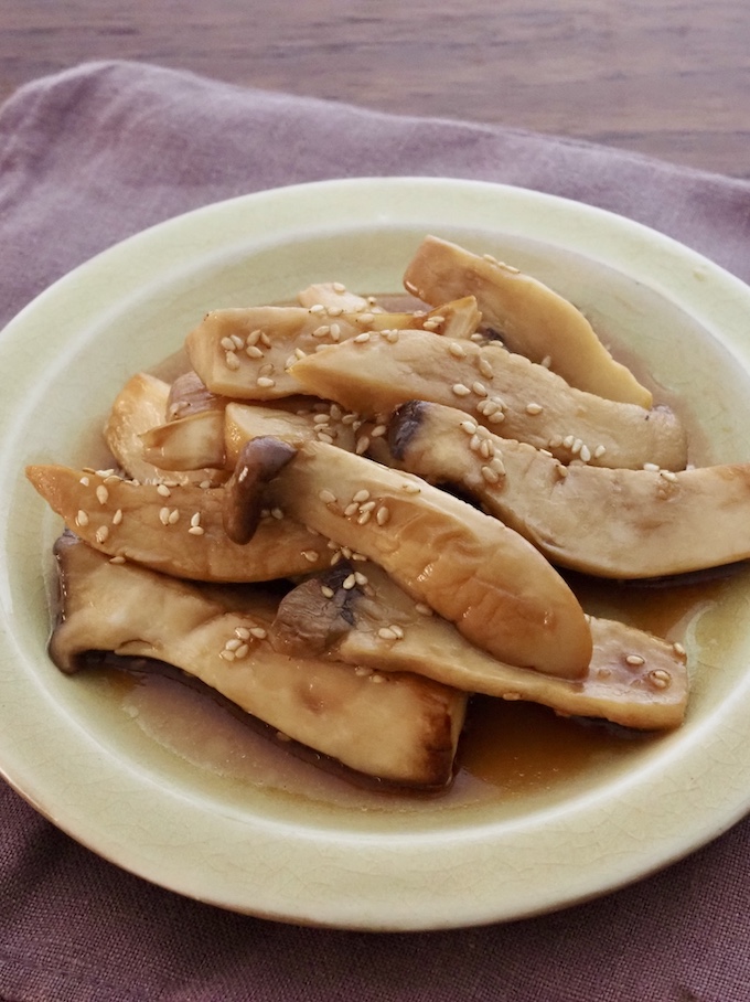 焼きエリンギの中華マリネ