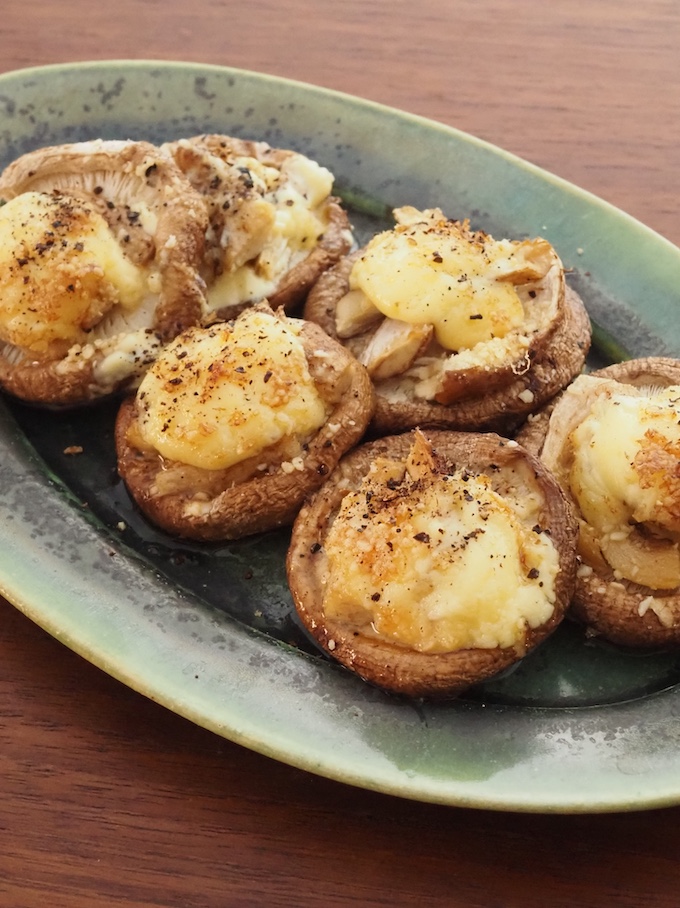 しいたけのマヨチーズ焼き