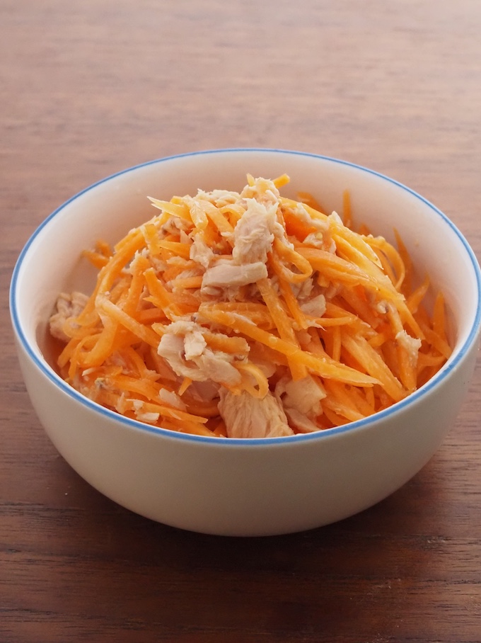 にんじんとツナのさっぱりサラダ