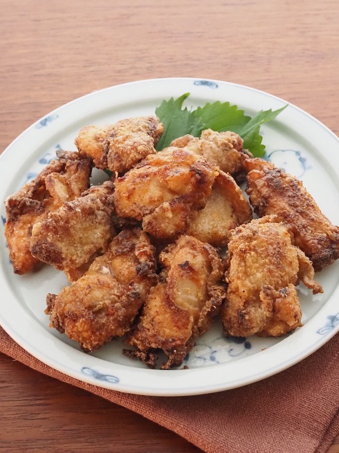 のりの佃煮唐揚げ