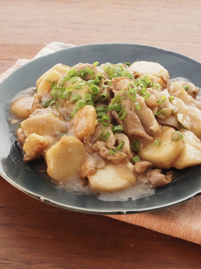 豚と里芋のとろっと炒め