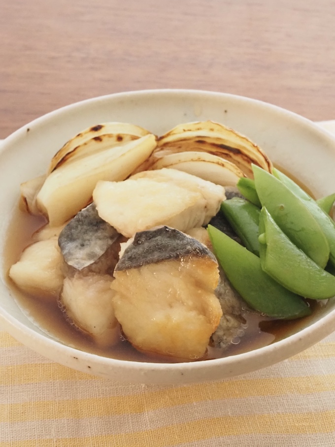さわらと春野菜の焼きびたし