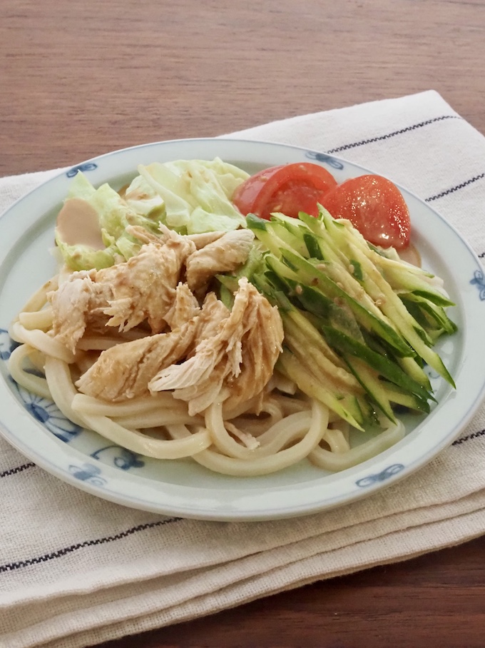 こくうま!ごまダレ棒棒鶏うどん