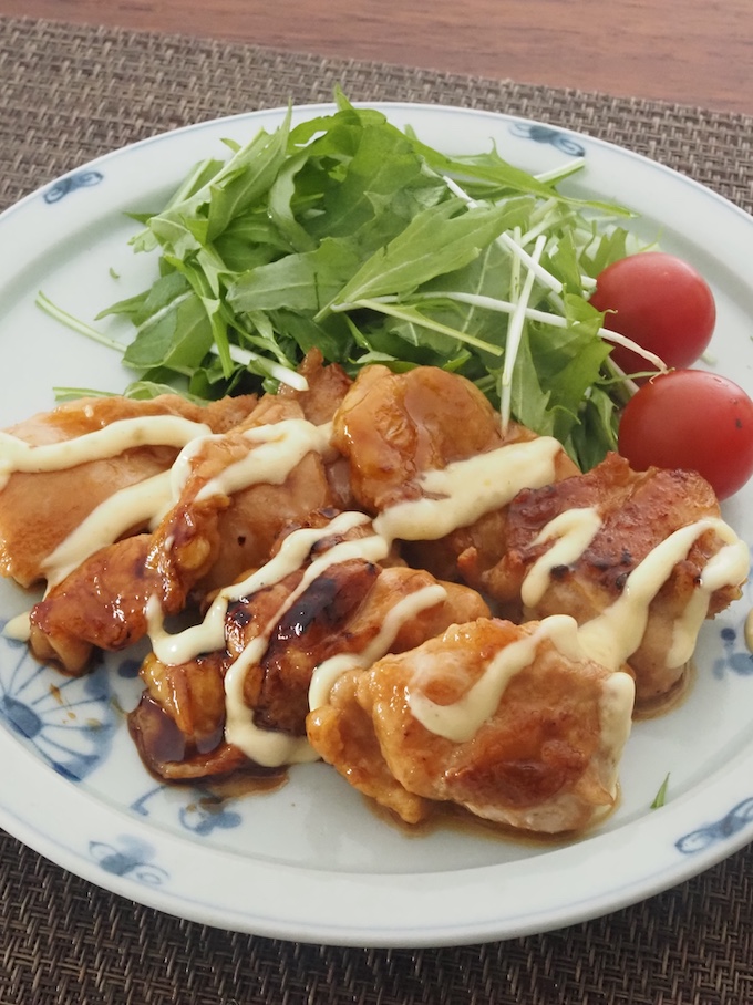 鶏もものわさびマヨソテー