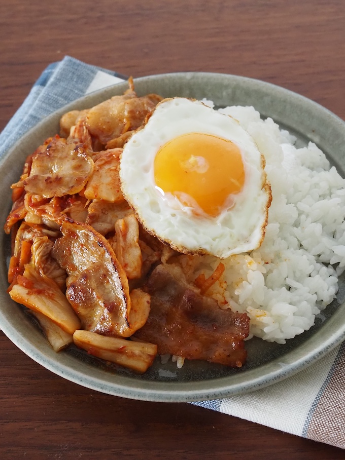 豚キムチライス
