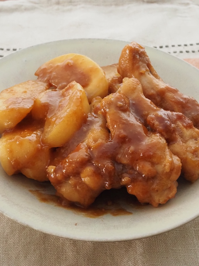 手羽元とかぶのこっくりみそ煮